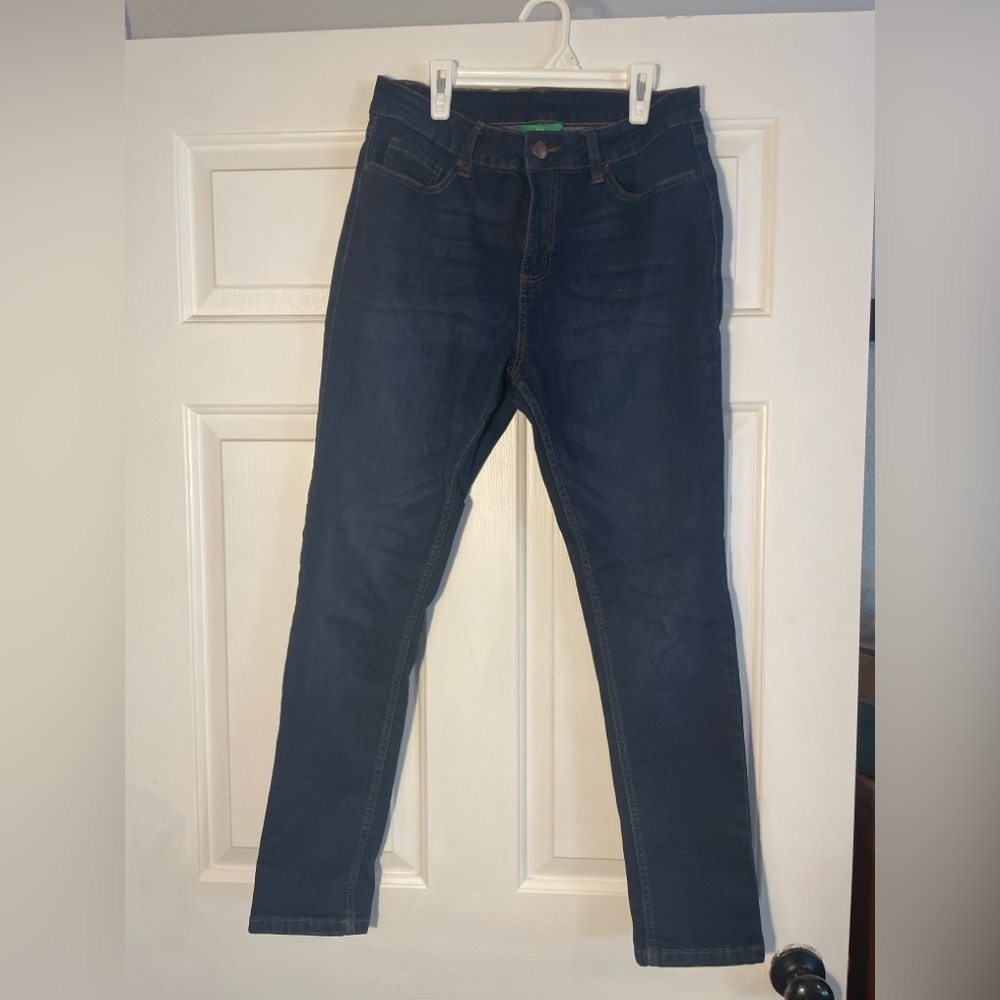 DIP Men's Dark Blue Skinny Jeans